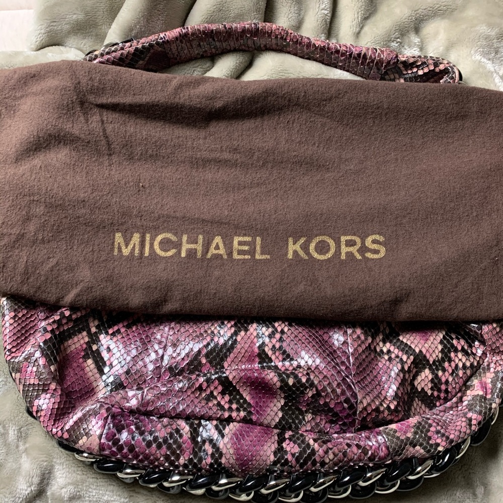 Michael Kors Python Shoulder Bag - image 8